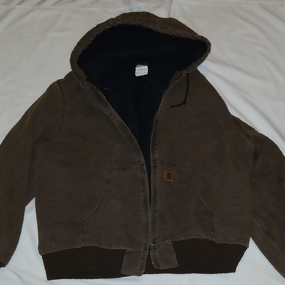 Carhartt Other - Vintage Carhartt Brown Hooded Jacket